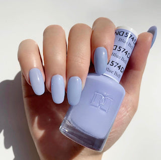 DND Gel Nail Polish Duo - 574 Blue Colors - Blue Bell