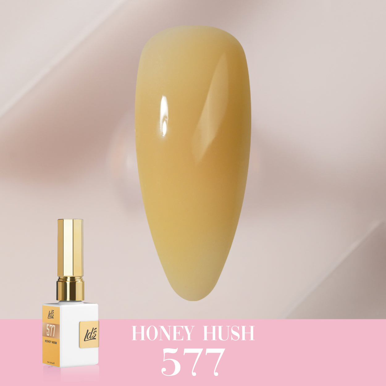LDS Color Craze Collection - 577 Honey Hush - Gel Polish 0.5oz