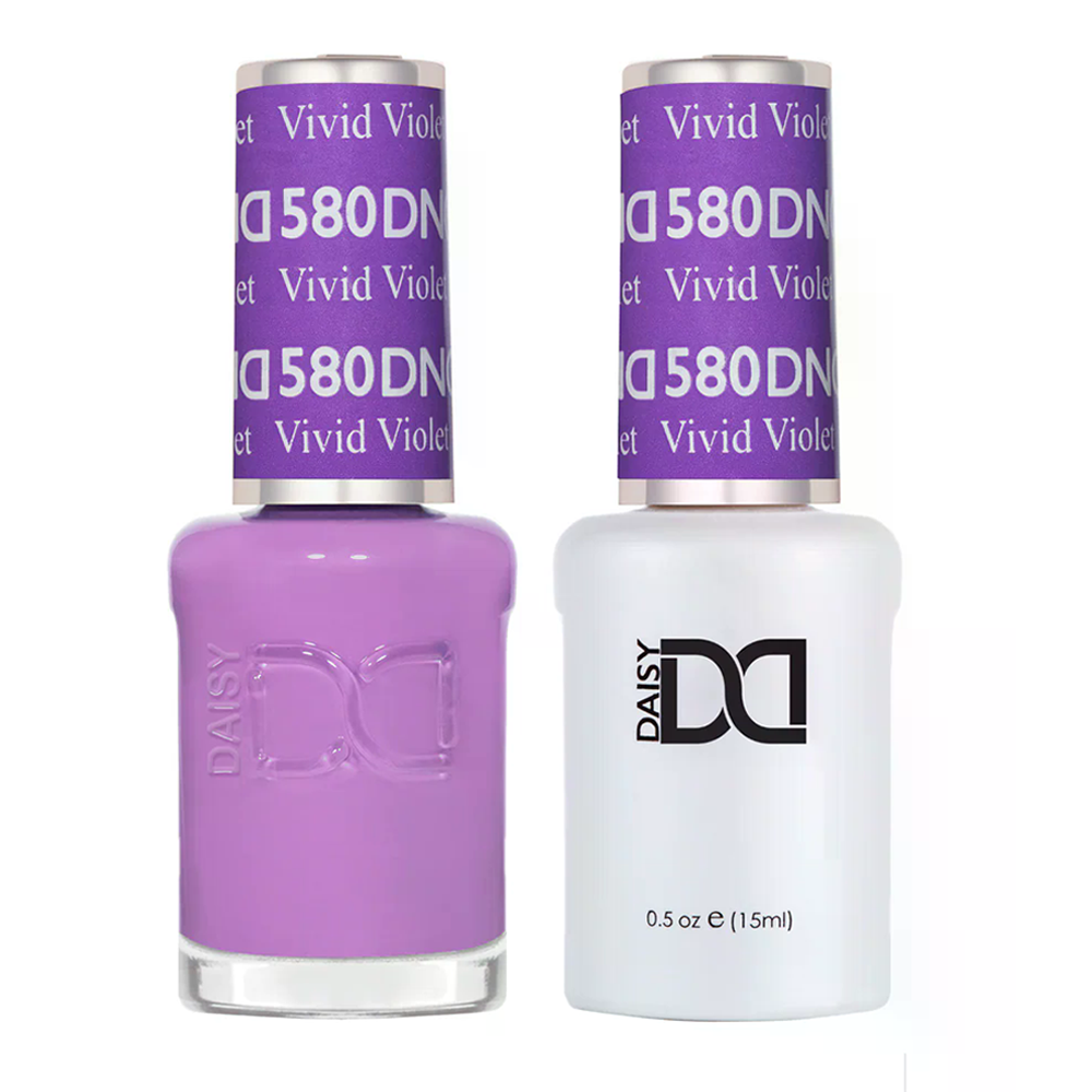 DND Gel Nail Polish Duo - 580 Vivid Violet