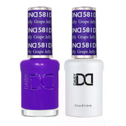 DND Gel Nail Polish Duo - 581 Grape Jelly