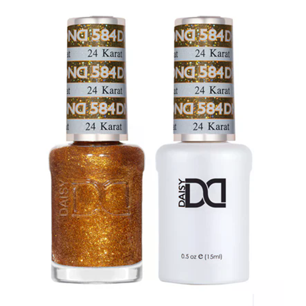 DND Gel Nail Polish Duo - 584 24 Karat