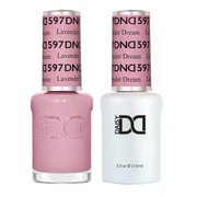 DND Gel Nail Polish Duo - 597 Lavender Dream