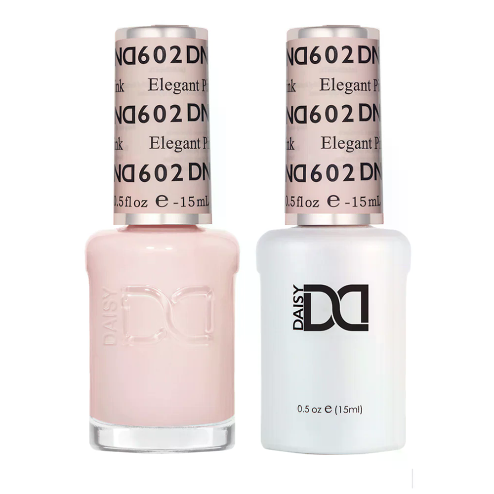 DND Gel Nail Polish Duo - 602 Elegant Pink