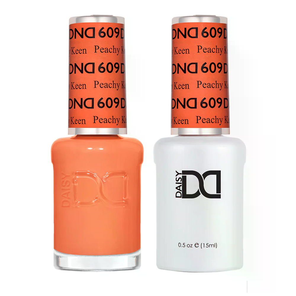 DND Gel Nail Polish Duo - 609 Peachy Keen