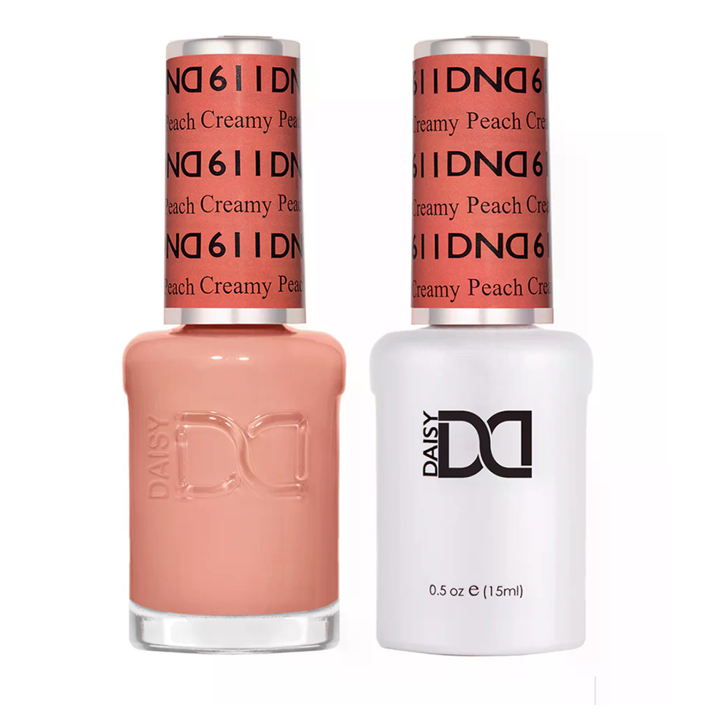DND Gel Nail Polish Duo - 611 Creamy Peach