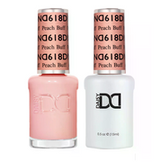 DND Gel Nail Polish Duo - 618 Peach Buff