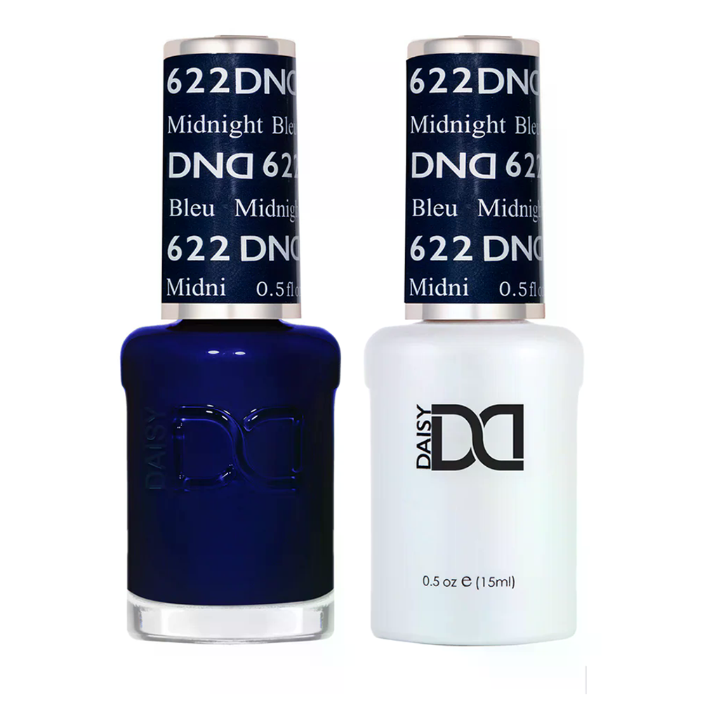 DND Gel Nail Polish Duo - 622 Midnight Blue