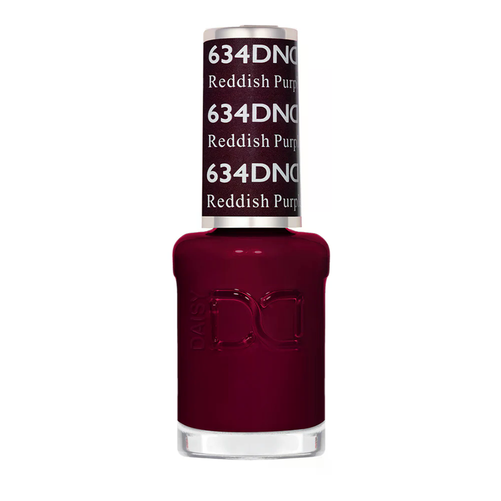 DND Nail Lacquer - 634 Reddish Purple