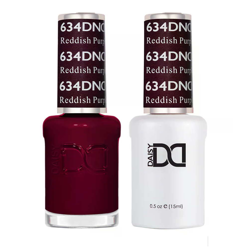 DND Gel Nail Polish Duo - 634 Reddish Purple