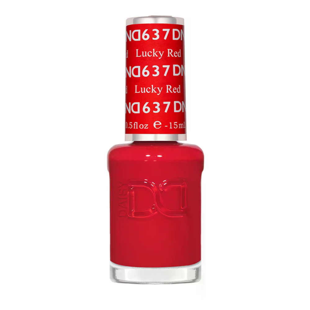 DND Nail Lacquer - 637 Lucky Red