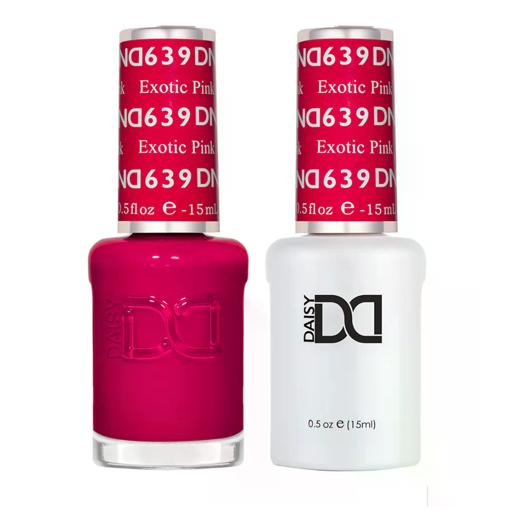 DND Gel Nail Polish Duo - 639 Exotic Pink