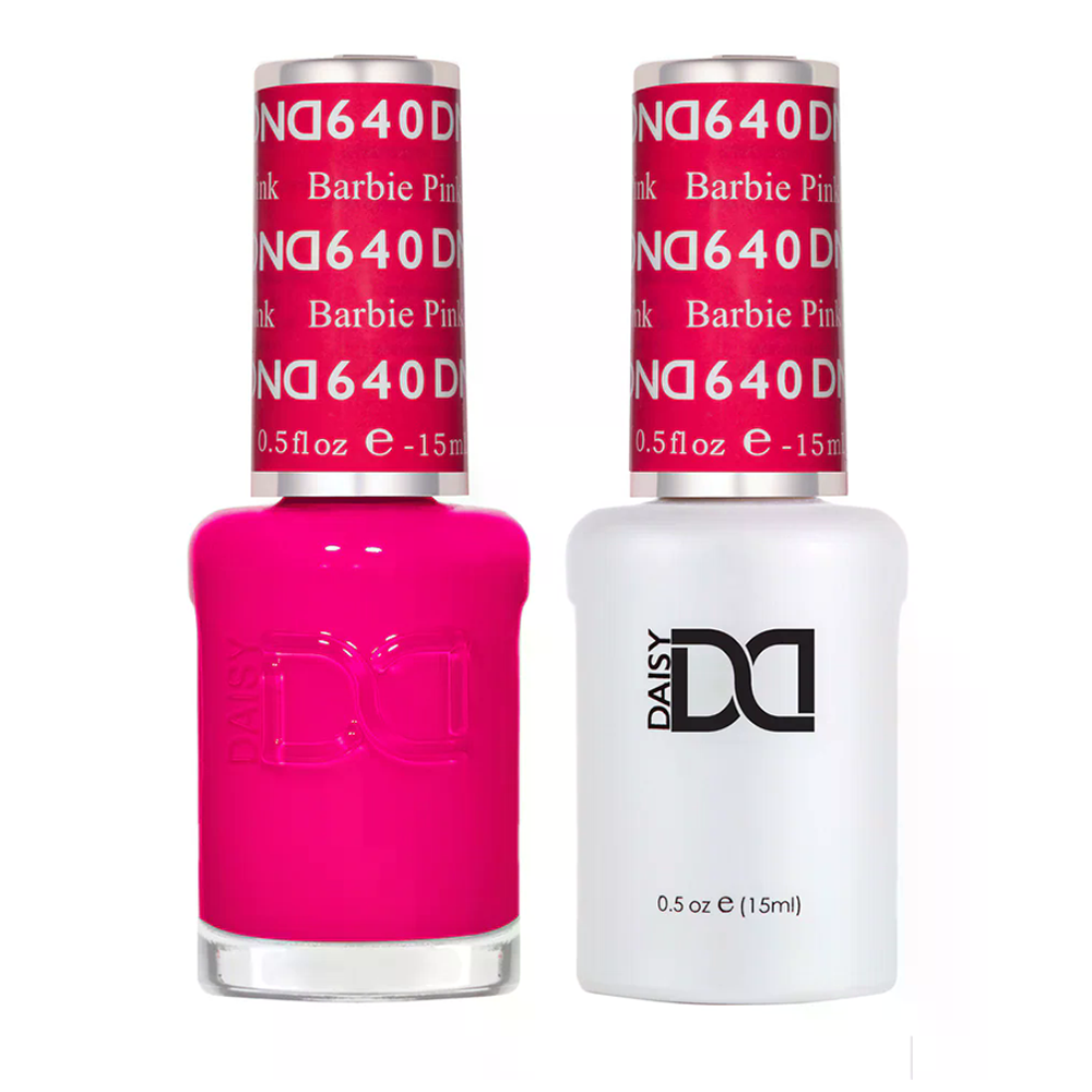 DND Gel Nail Polish Duo - 640 Barbie Pink