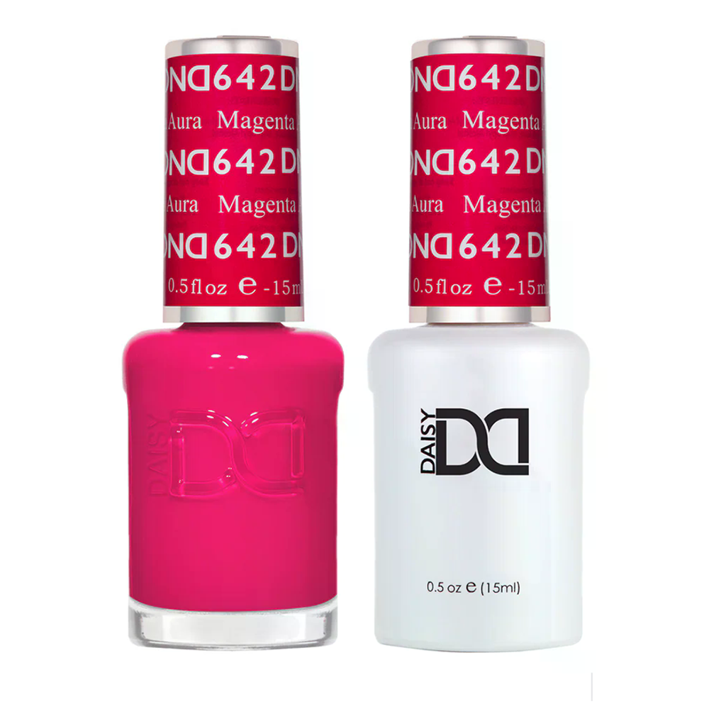 DND Gel Nail Polish Duo - 642 Magenta Aura
