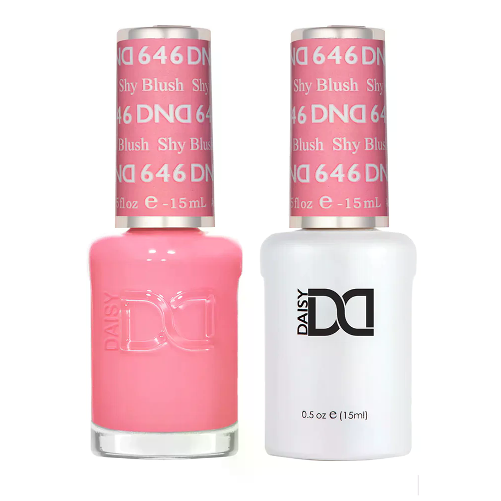 DND Gel Nail Polish Duo - 646 Shy Blush