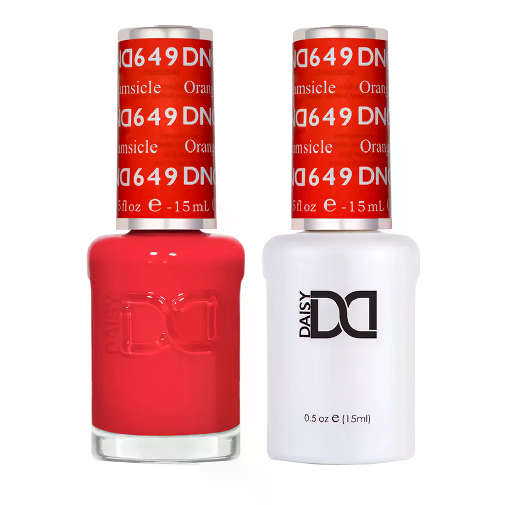 DND Gel Nail Polish Duo - 649 Orange Creamsicle