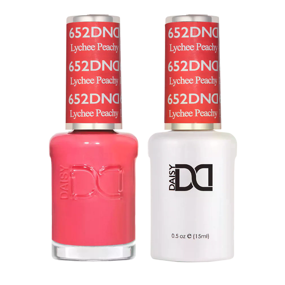 DND Gel Nail Polish Duo - 652 Lychee Peachy
