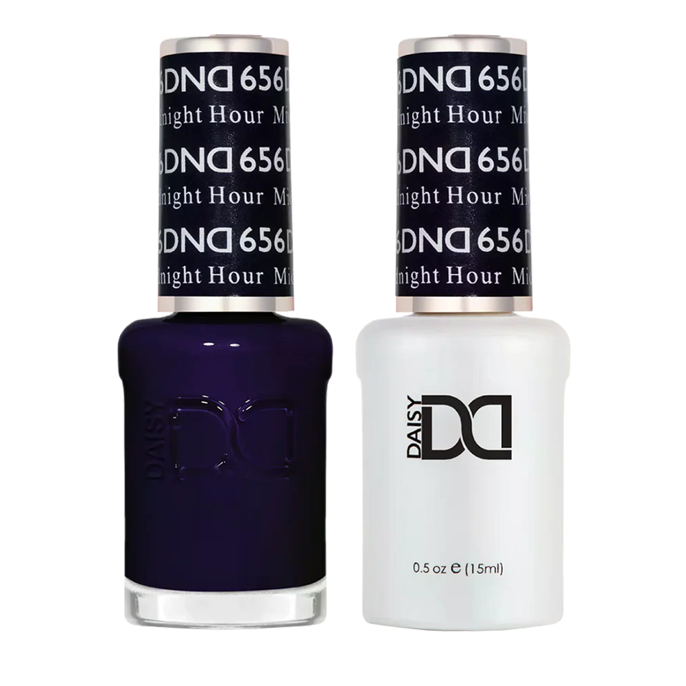 DND Gel Nail Polish Duo - 656 Midnight Hour