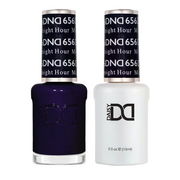 DND Gel Nail Polish Duo - 656 Midnight Hour