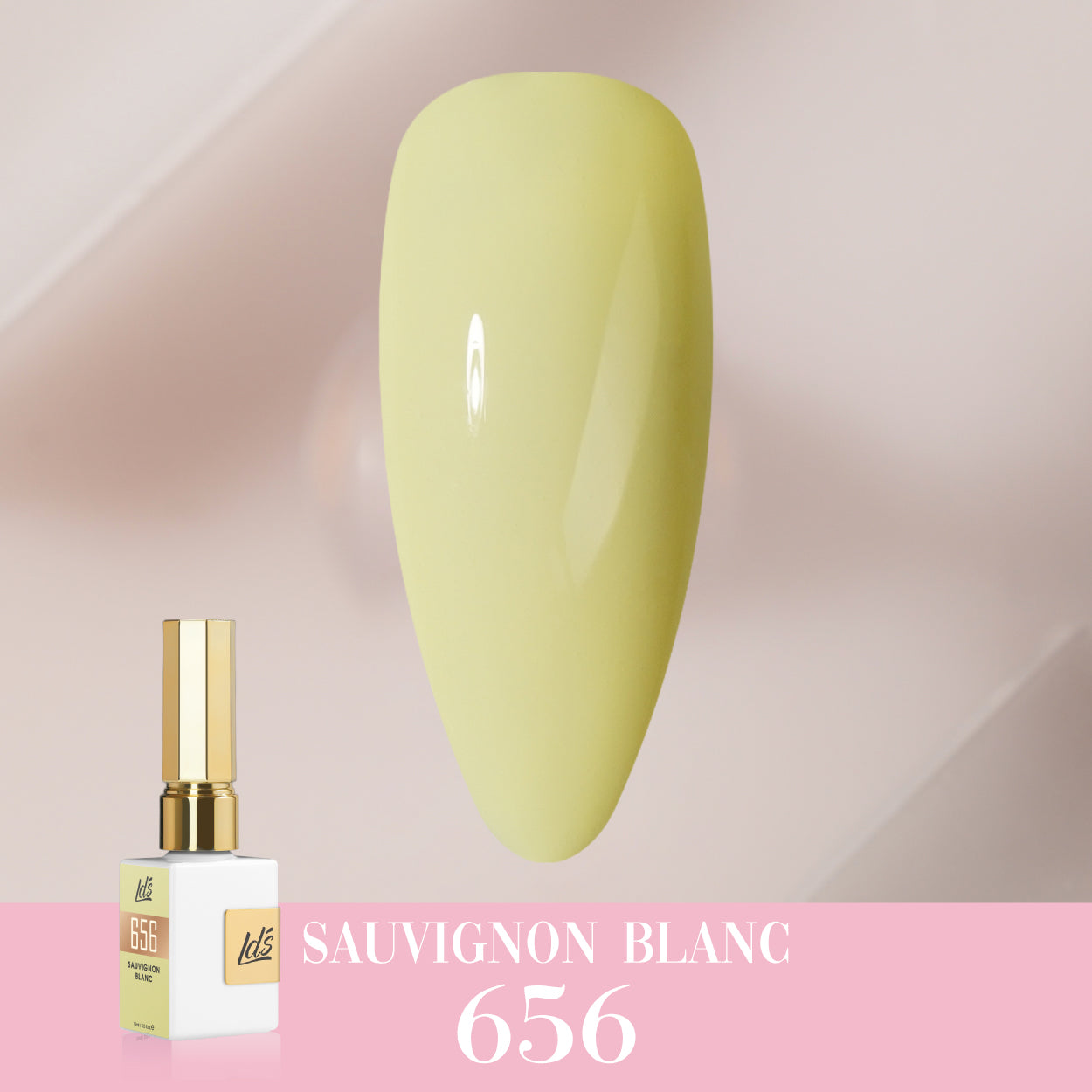 LDS Color Craze Collection - 656 Sauvignon Blanc - Gel Polish 0.5oz