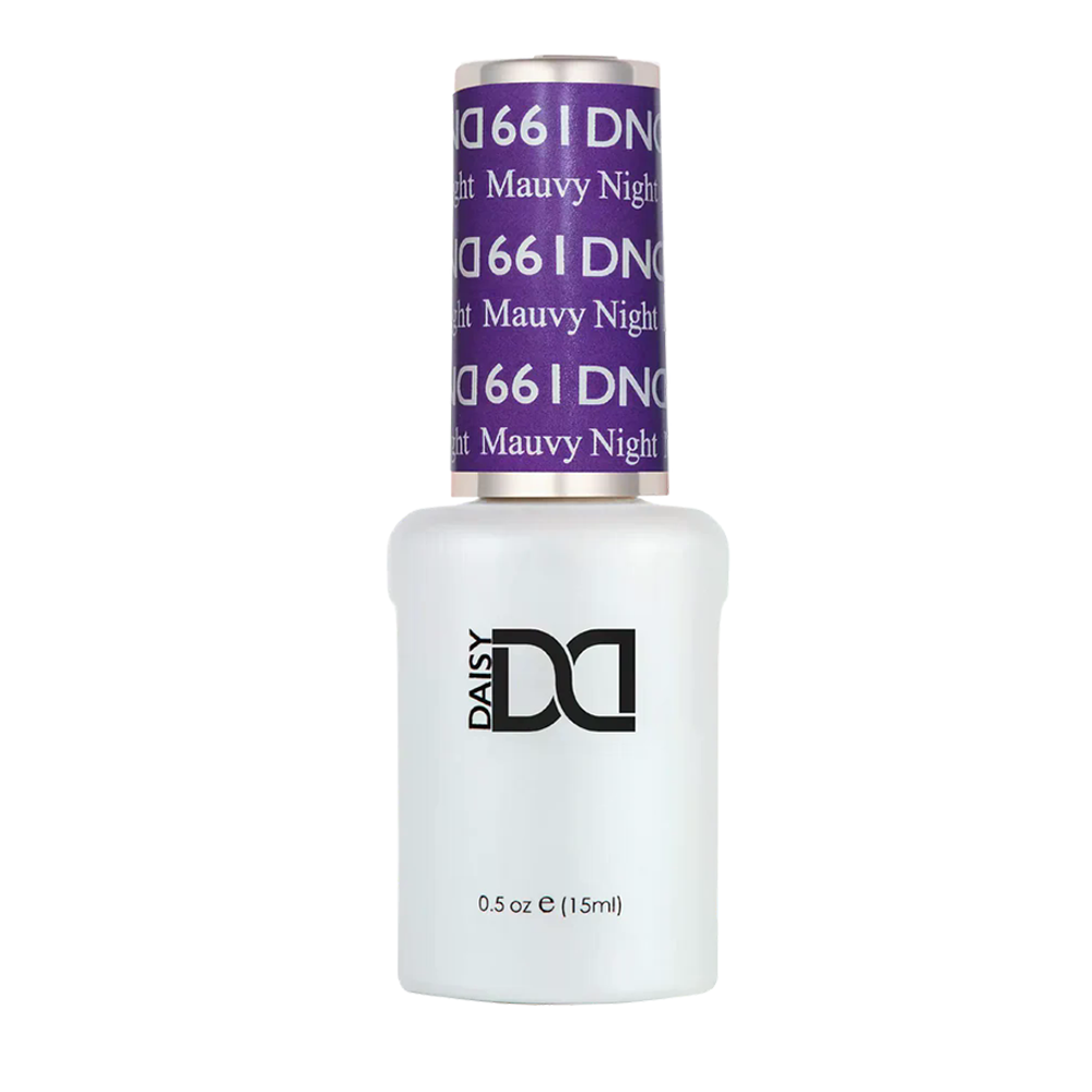 DND Gel Polish - 661 Mauvy Night