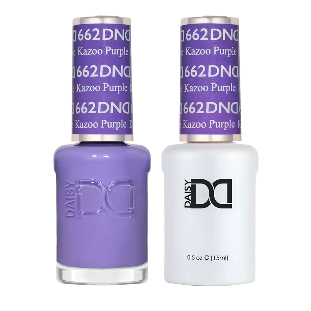 DND Gel Nail Polish Duo - 662 Kazoo Purple