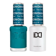 DND Gel Nail Polish Duo - 664 Teal Deal