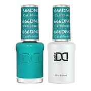 DND Gel Nail Polish Duo - 666 Caribbean Sea
