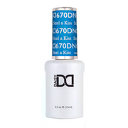 DND Gel Polish - 670 Steel A Kiss