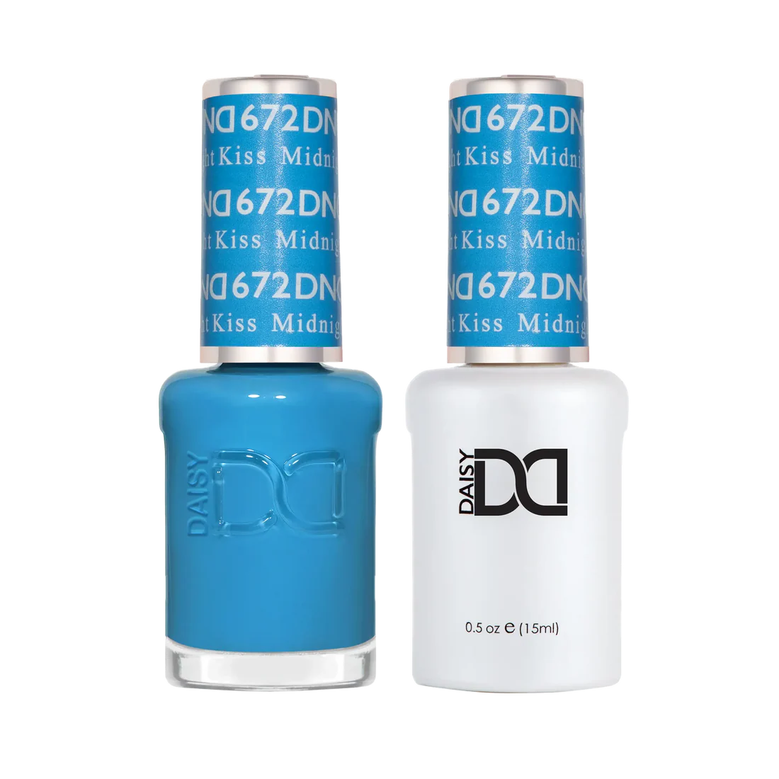 DND Gel Polish - 672 Midnight Kiss