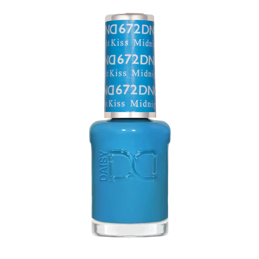 DND Nail Lacquer - 672 Midnight Kiss