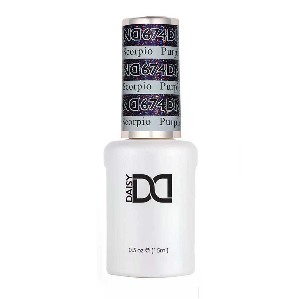 DND Gel Polish - 674 Purple Scorpio
