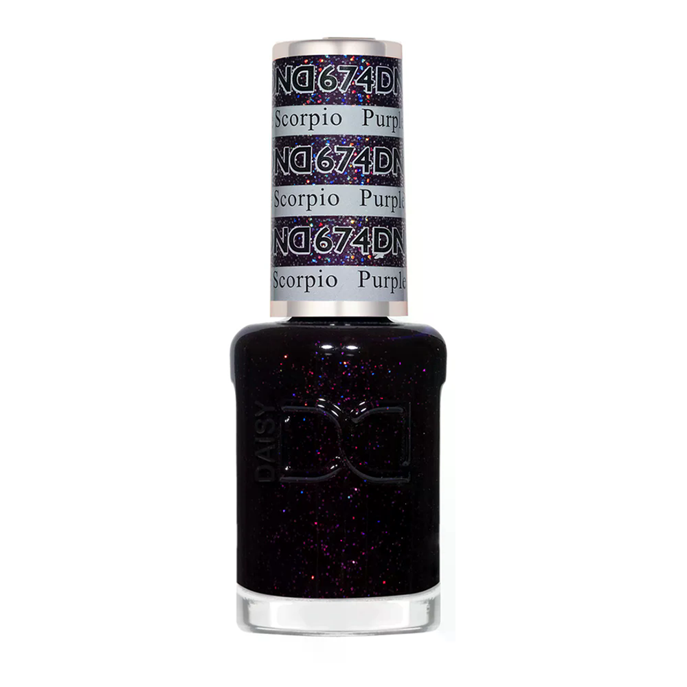 DND Nail Lacquer - 674 Purple Scorpio