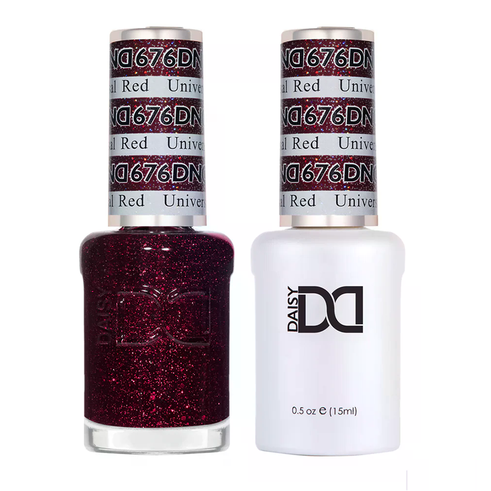 DND Gel Nail Polish Duo - 676 University Red