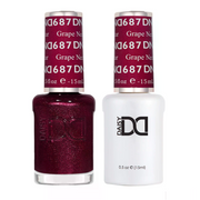 DND Gel Nail Polish Duo - 687 Grape Nectar