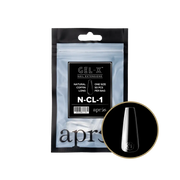 APRES - Gel-X Natural Coffin Long #1 Refill Bag