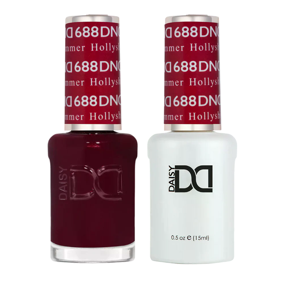 DND Gel Nail Polish Duo - 688 Holly Shimmer