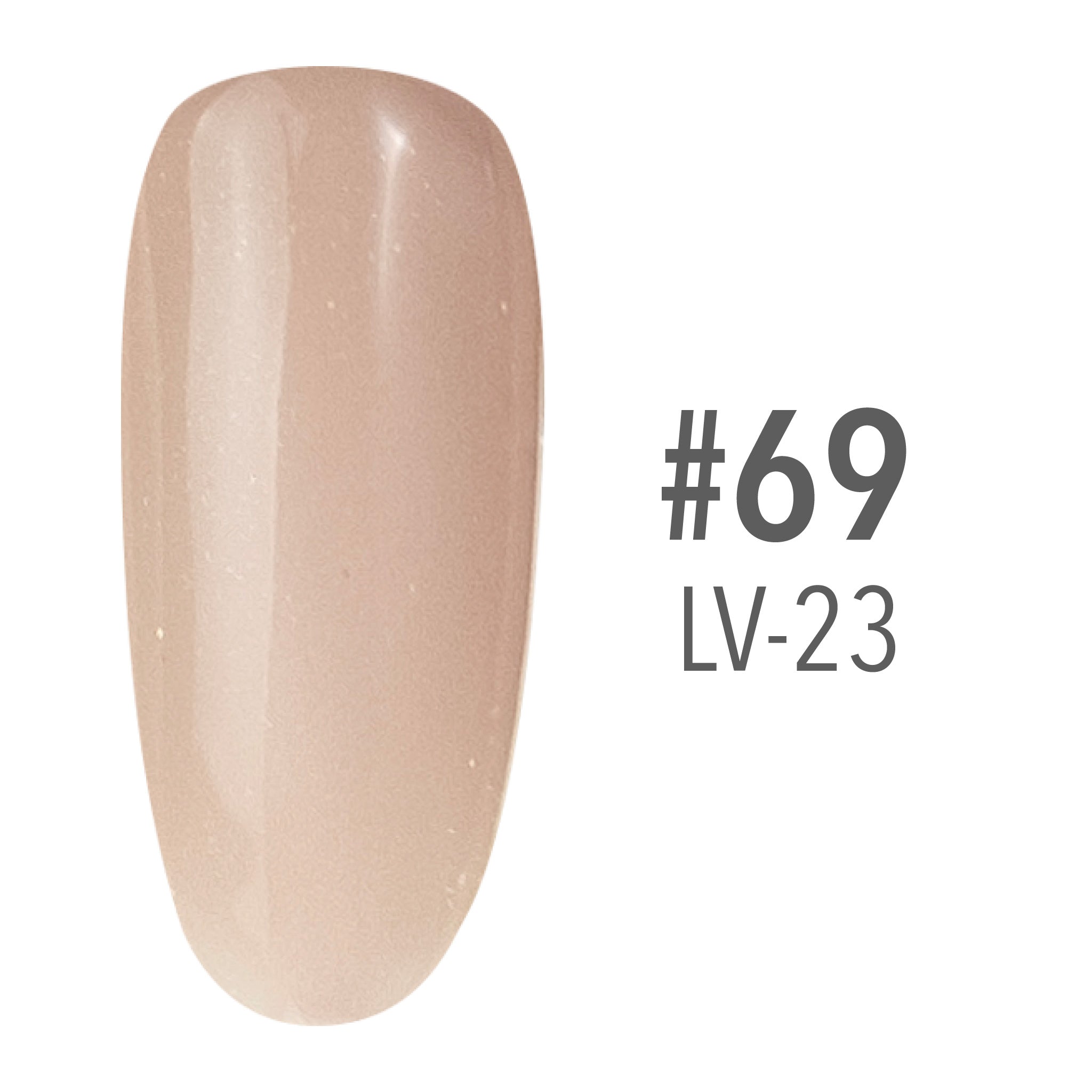SNS Pro Pink Collection Gel&Lac - 069 LV-23