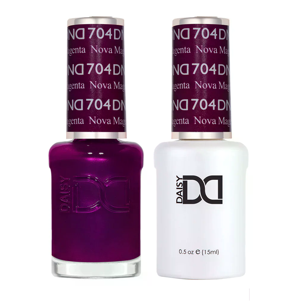 DND Gel Nail Polish Duo - 704 Nova Magenta