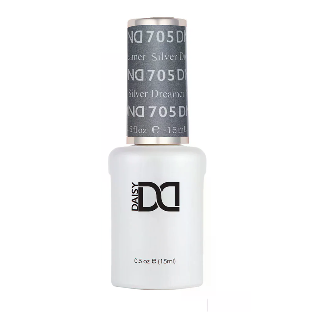 DND Gel Polish - 705 Silver Dreamer