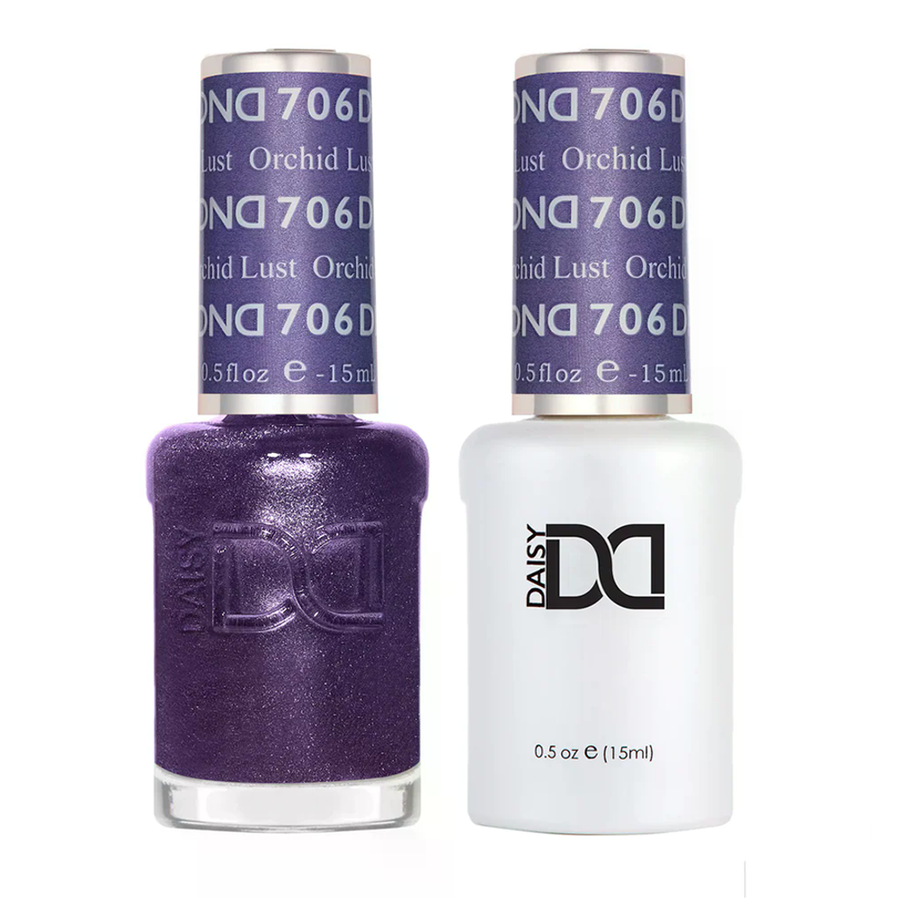 DND Gel Nail Polish Duo - 706 Orchid Lust