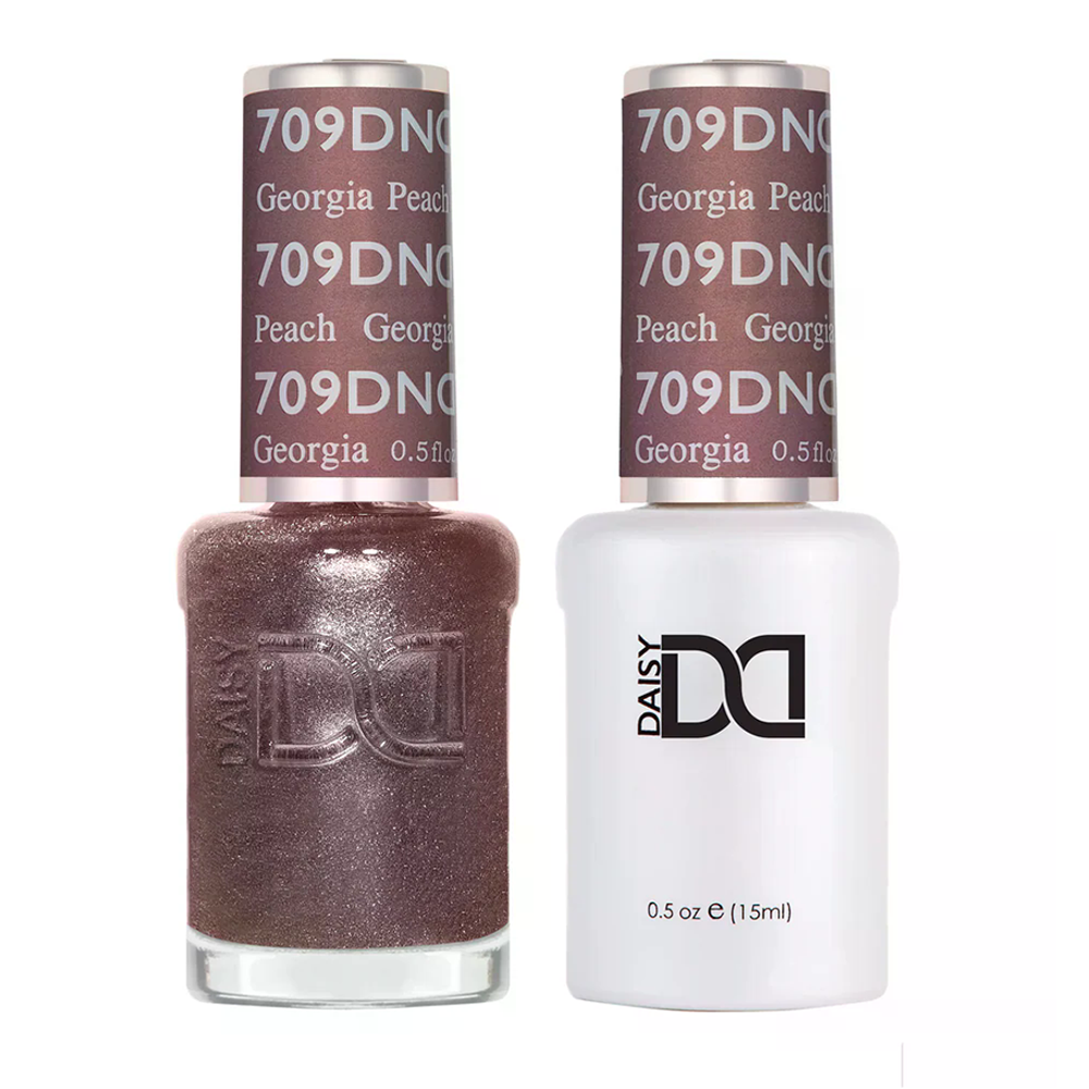 DND Gel Nail Polish Duo - 709 Georgia Peach
