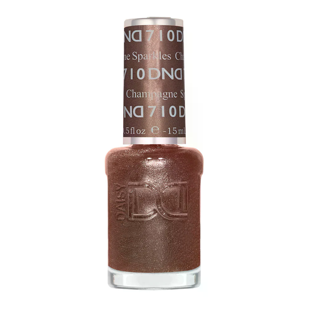 DND Nail Lacquer - 710 Champagne Sparkles