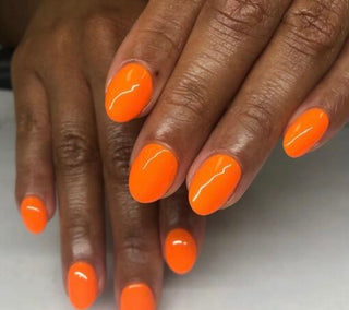 DND Gel Nail Polish Duo - 713 Orange Colors - Orange Sherbet