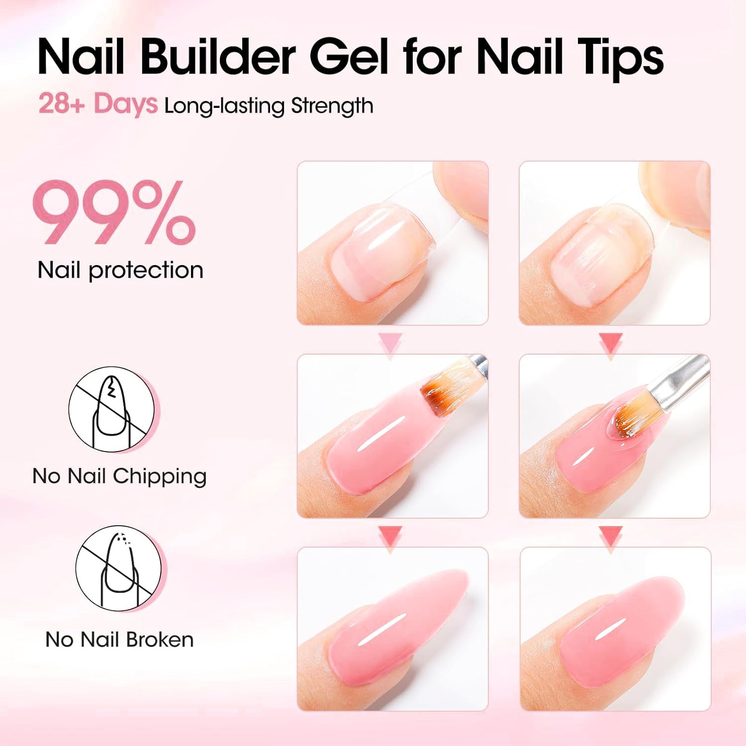 LAVIS Builder Gel In The Jar (ver 2) - 13 Pink Vanilla - 30ml