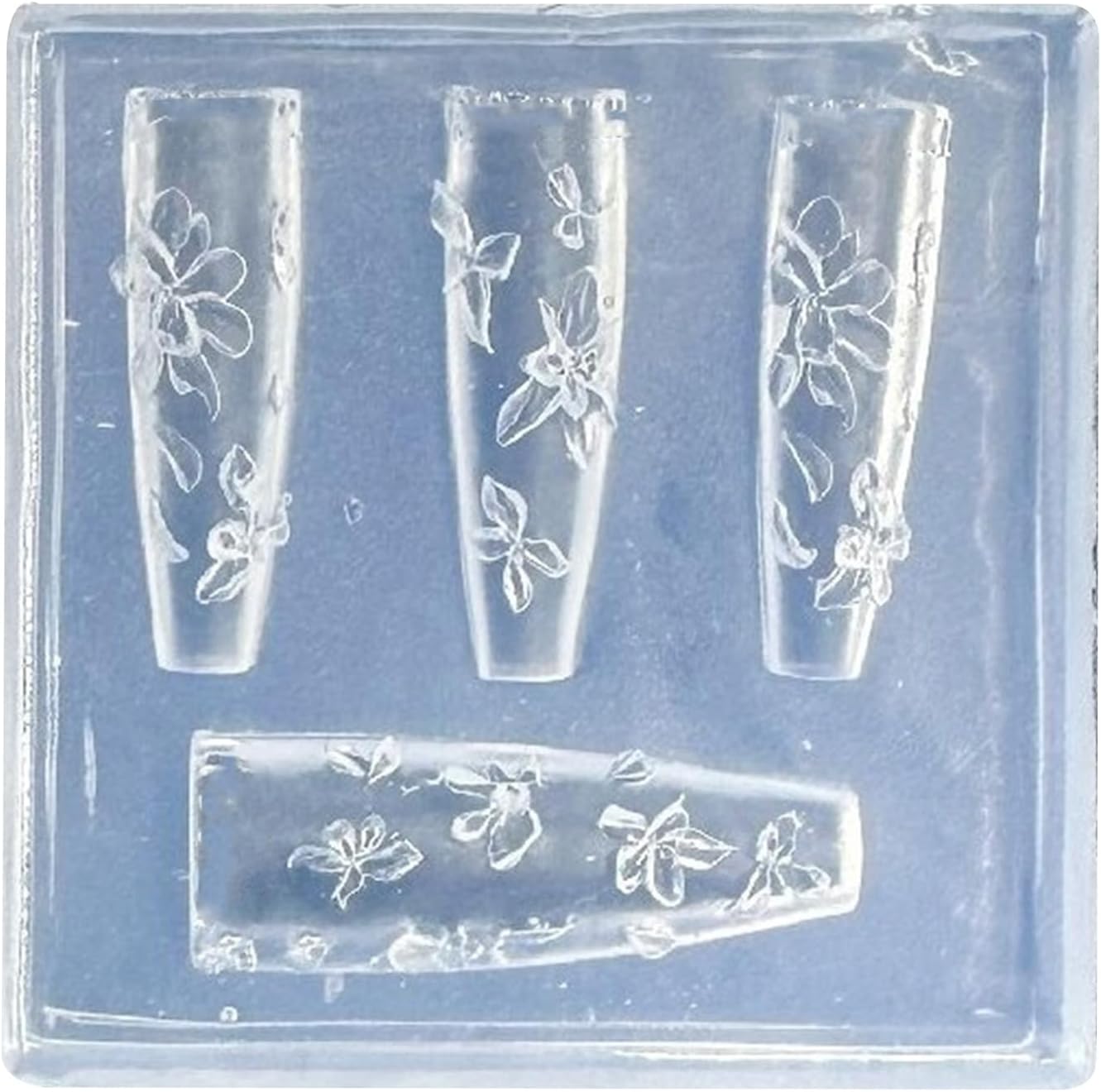 3D Nail Charm Mold 23 - Plumeria