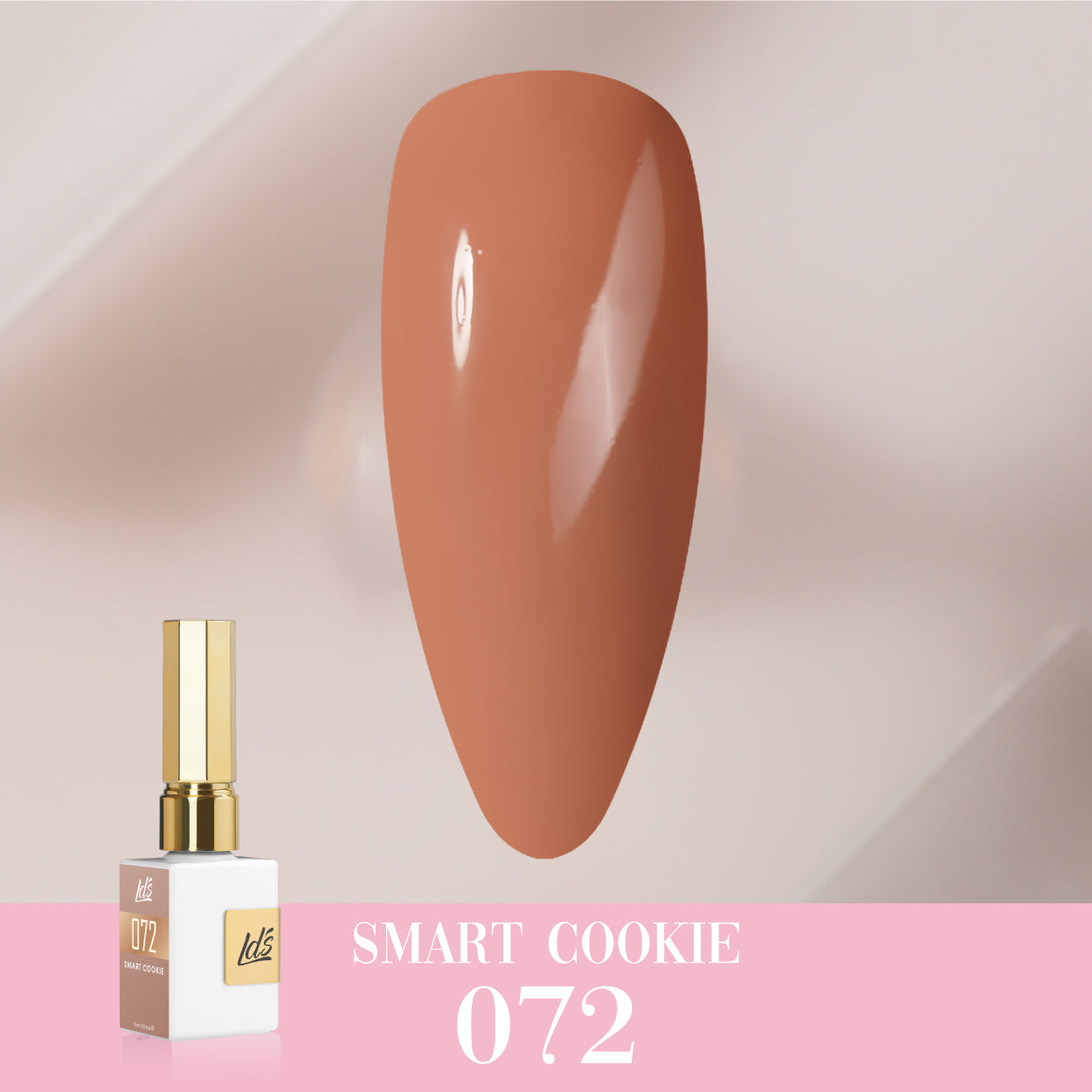 LDS Color Craze Collection - 072 Smart Cookie - Gel Polish 0.5oz