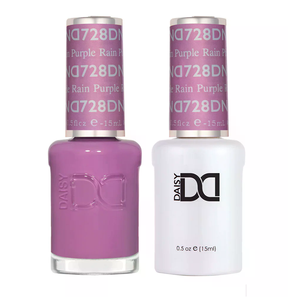 DND Gel Nail Polish Duo - 728 Purple Rain
