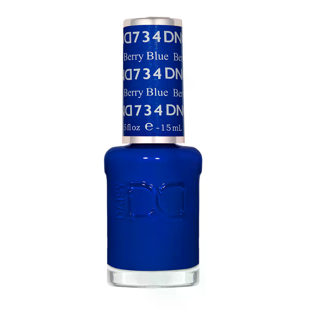 DND Nail Lacquer - 734 Berry Blue