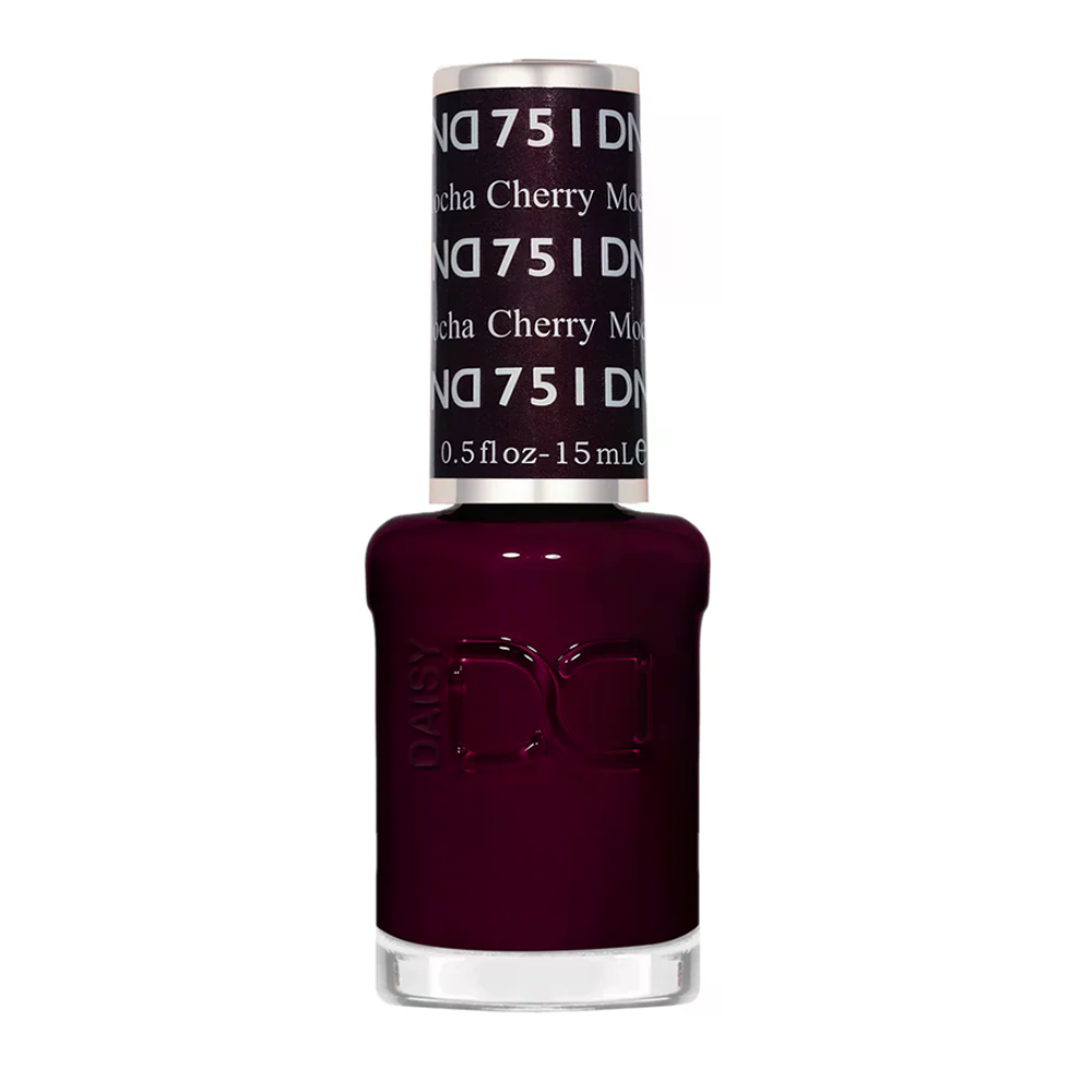 DND Nail Lacquer - 751 Cherry Mocha