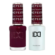 DND Gel Nail Polish Duo - 753 Scarlett Dreams